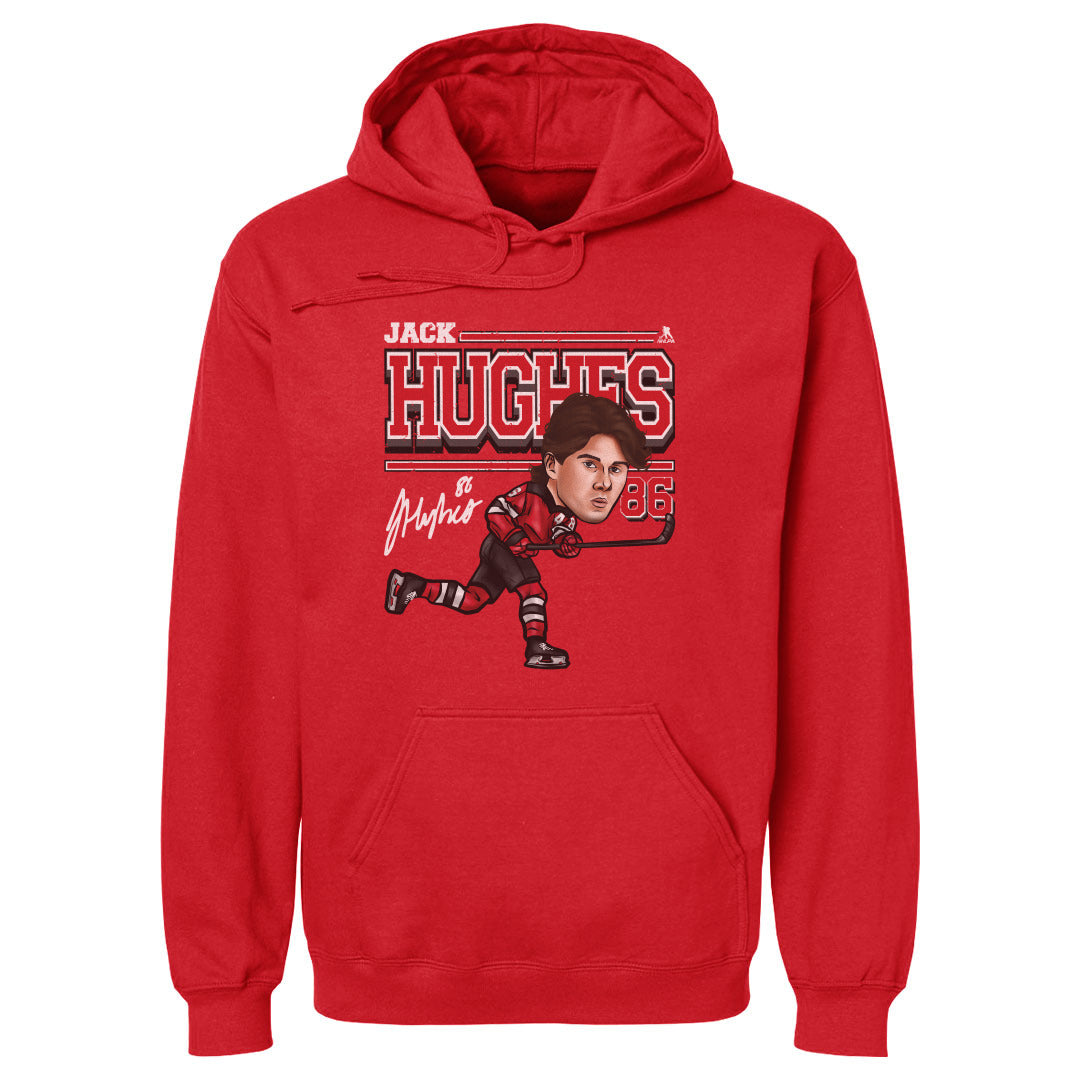 Jack Hughes Men&#39;s Hoodie | 500 LEVEL