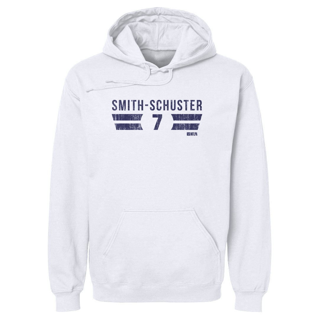 JuJu Smith-Schuster Pittsburgh Steelers Youth Mainliner Player Name &  Number Fleece Pullover Hoodie - Black