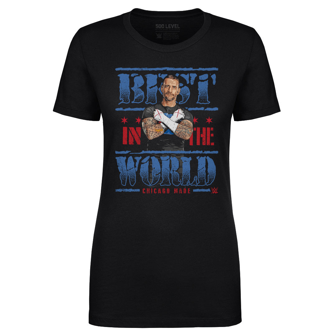 CM Punk Women&#39;s T-Shirt | 500 LEVEL