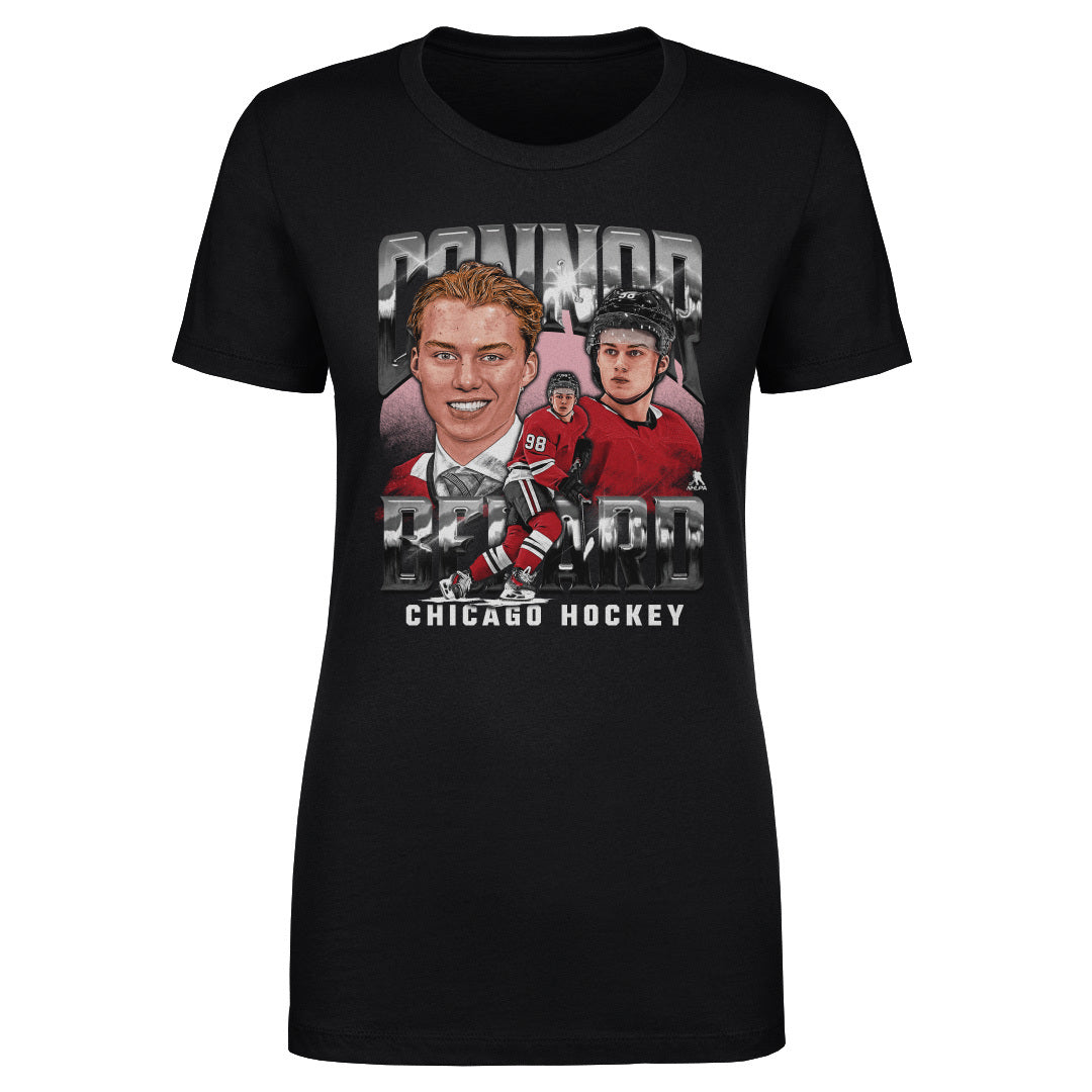 Connor Bedard Women&#39;s T-Shirt | 500 LEVEL