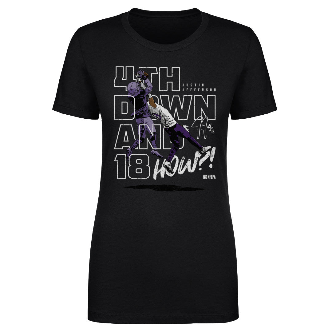 Justin Jefferson Women&#39;s T-Shirt | 500 LEVEL