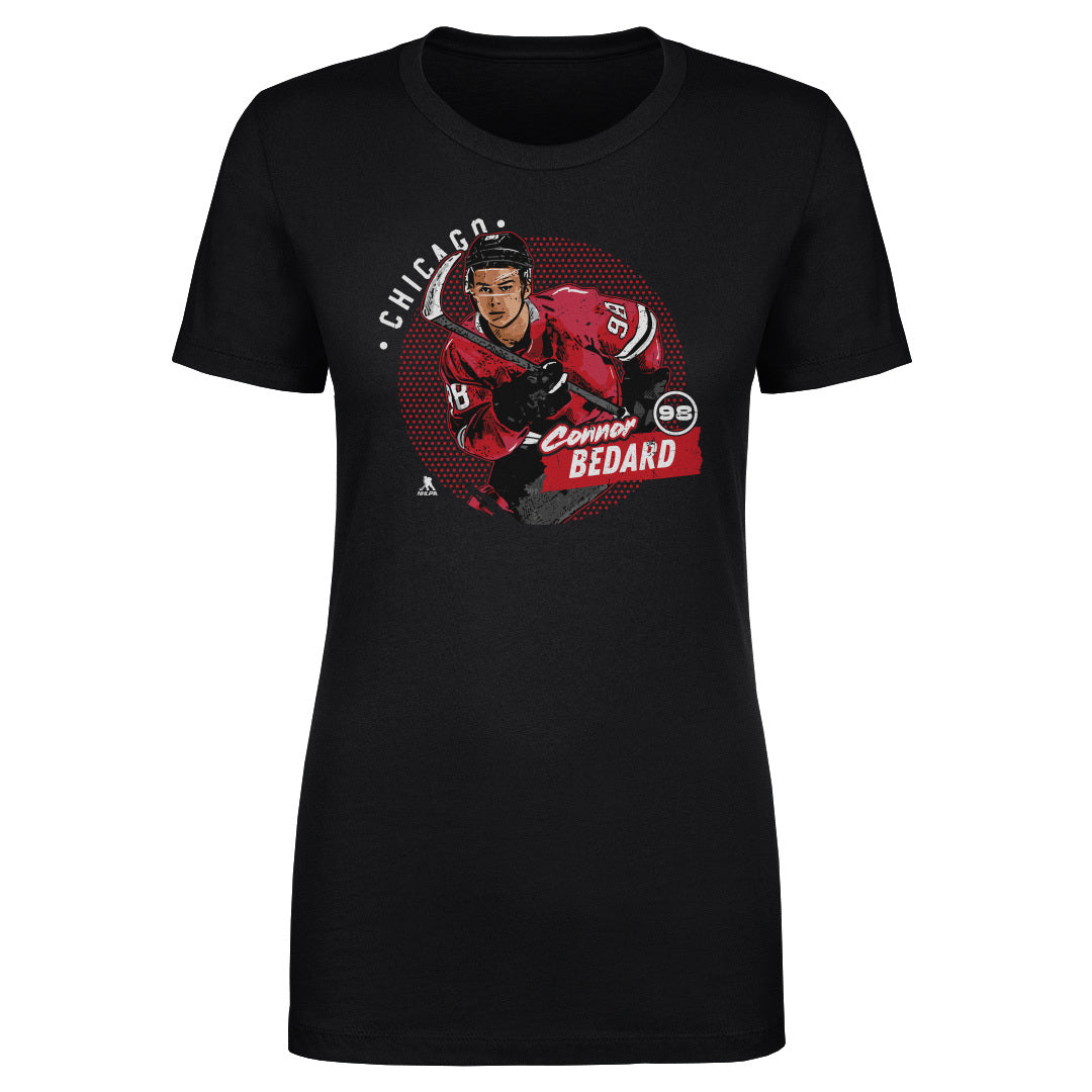 Connor Bedard Women&#39;s T-Shirt | 500 LEVEL