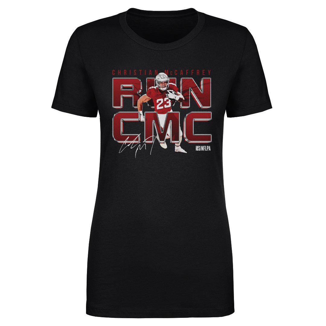 Christian McCaffrey Women&#39;s T-Shirt | 500 LEVEL