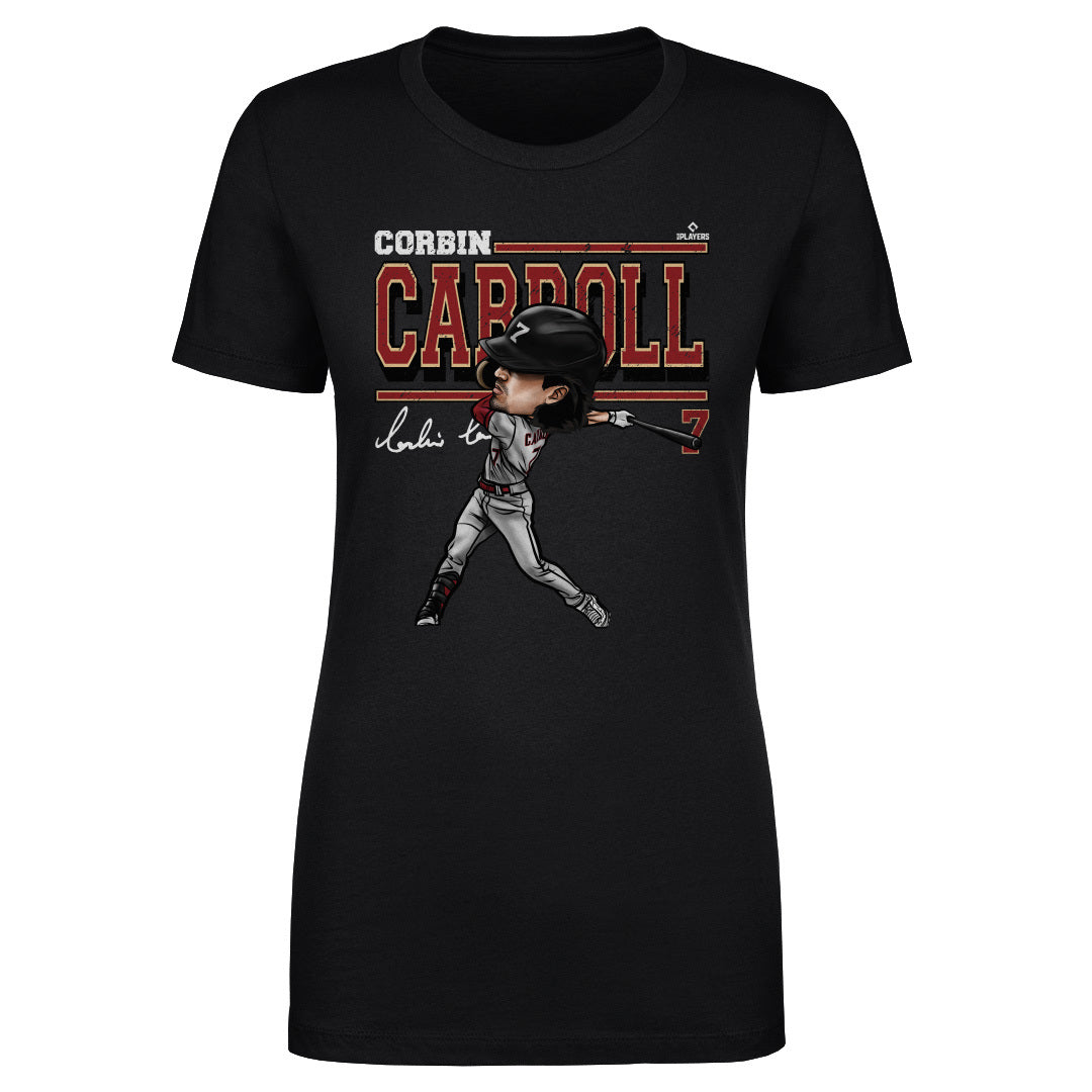 Corbin Carroll Arizona Cartoon WHT