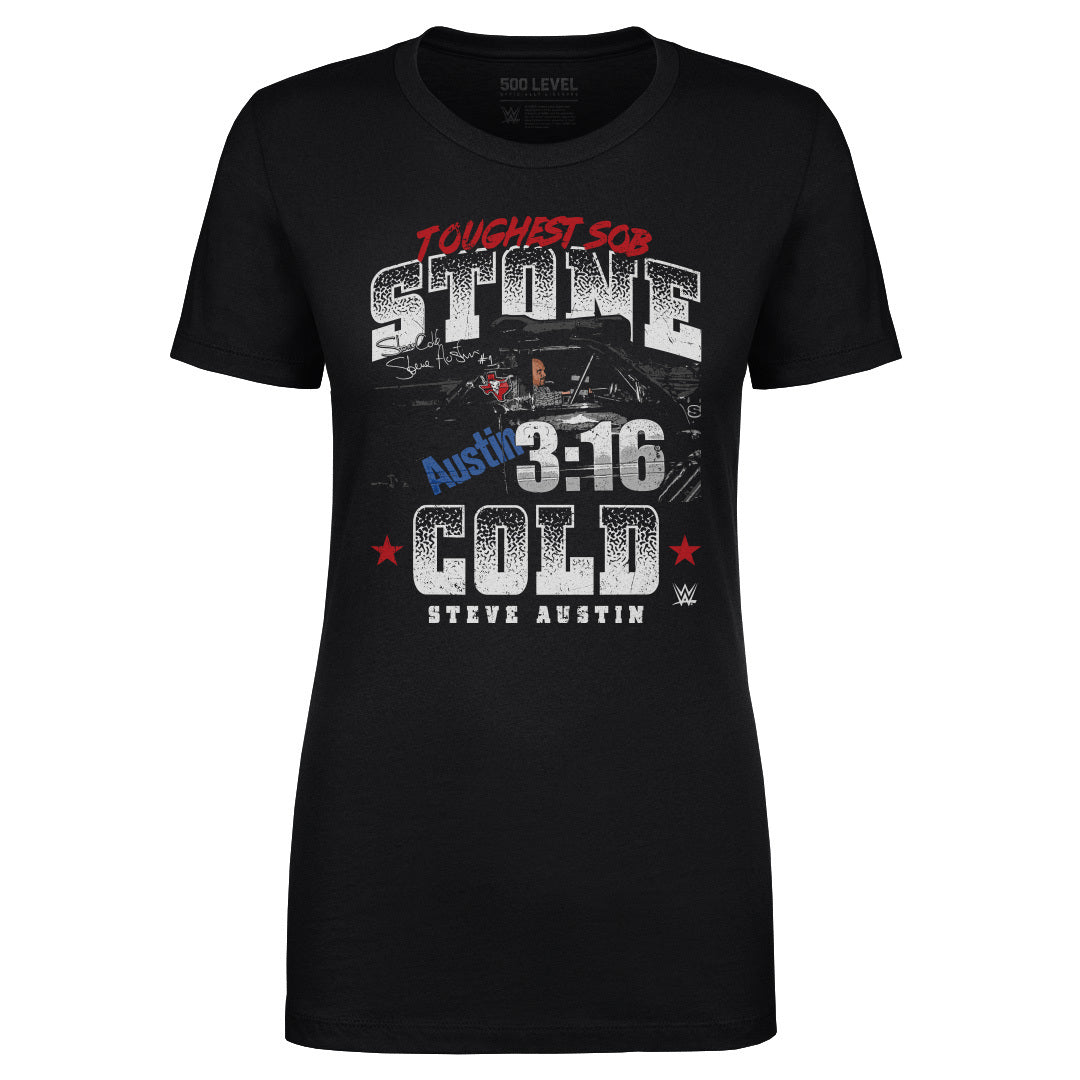 Stone Cold Steve Austin Women&#39;s T-Shirt | 500 LEVEL