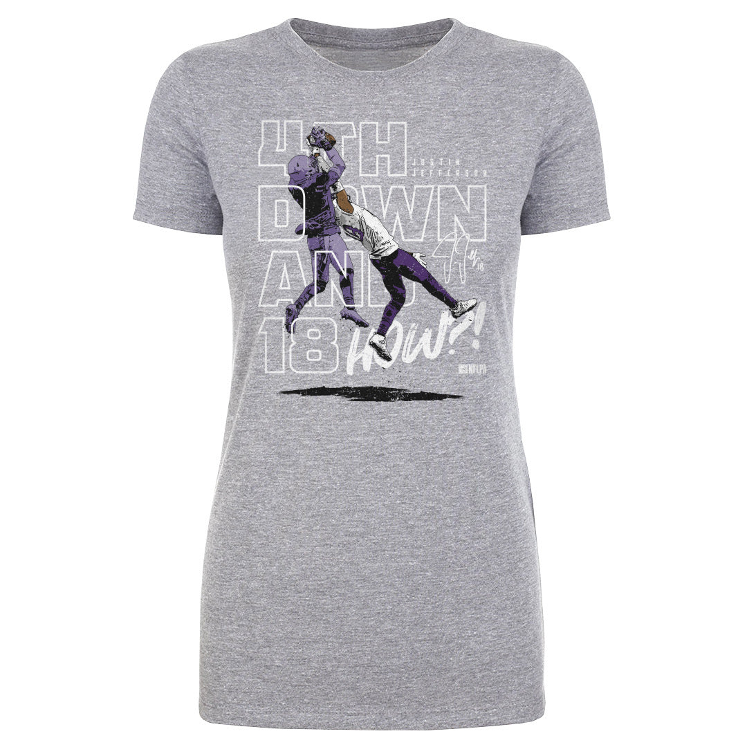 Justin Jefferson Women&#39;s T-Shirt | 500 LEVEL