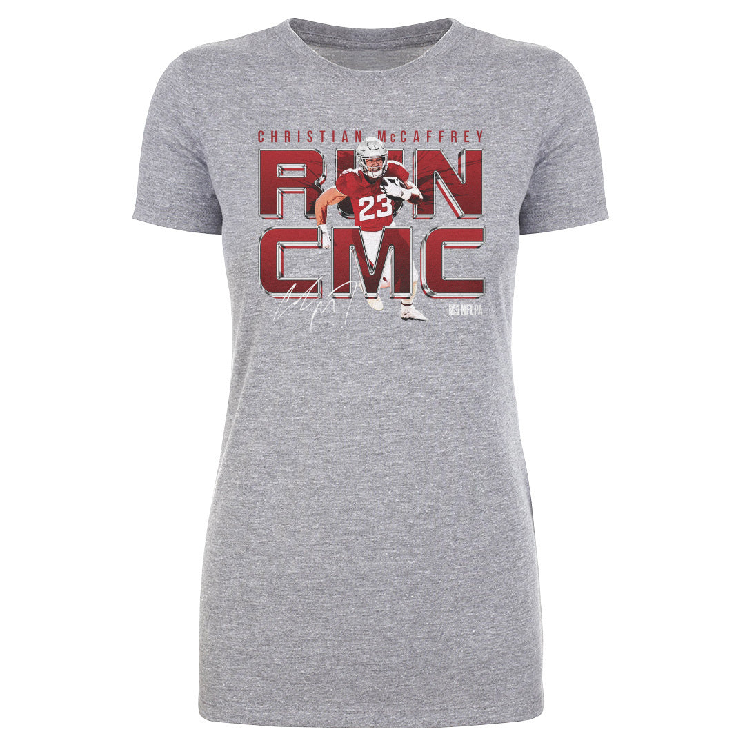 Christian McCaffrey Women&#39;s T-Shirt | 500 LEVEL