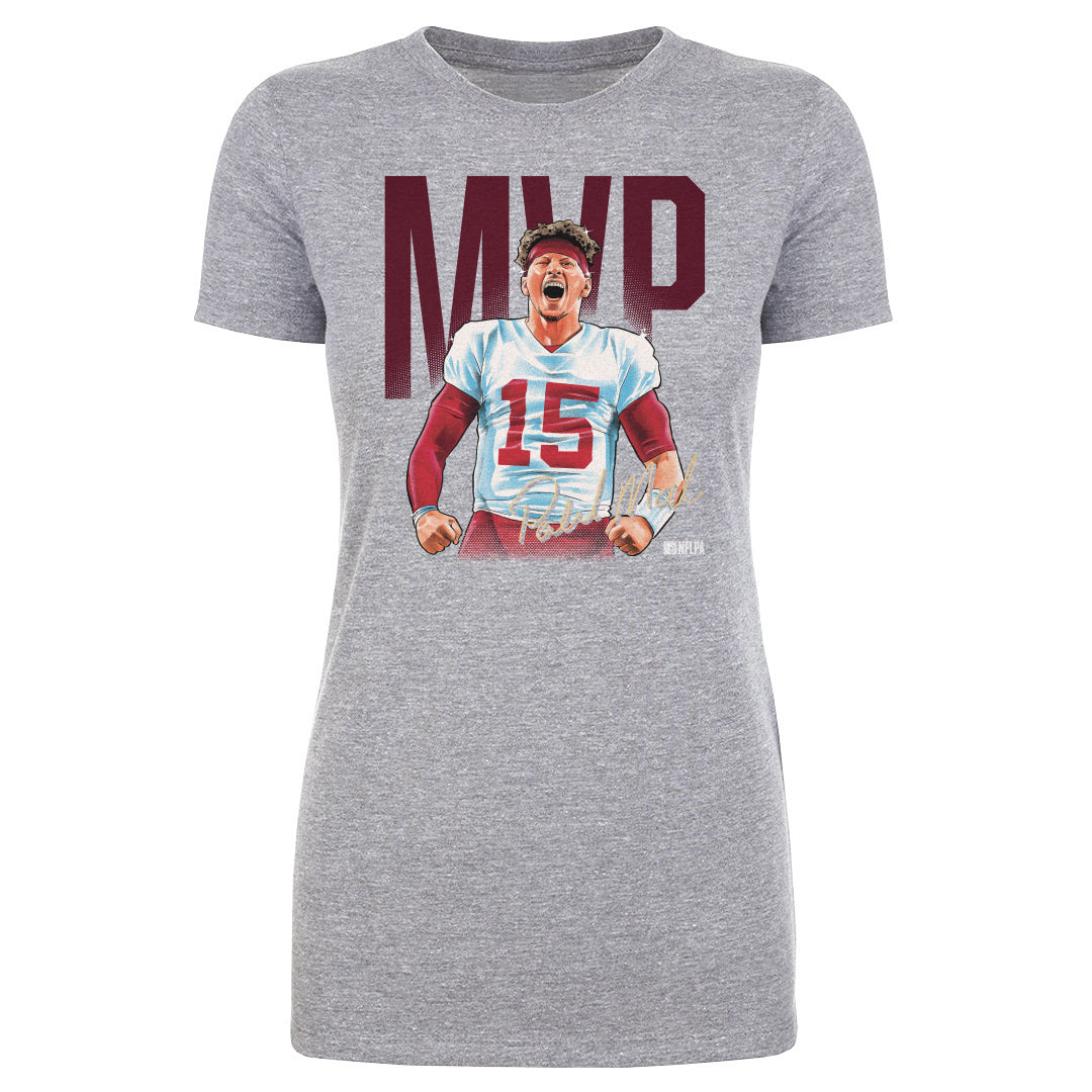 Level 500 Texas Tech Patrick Mahomes Kansas City Jump Throw Youth T-Shirt in Grey, Size: S, Sold by Red Raider Outfitters