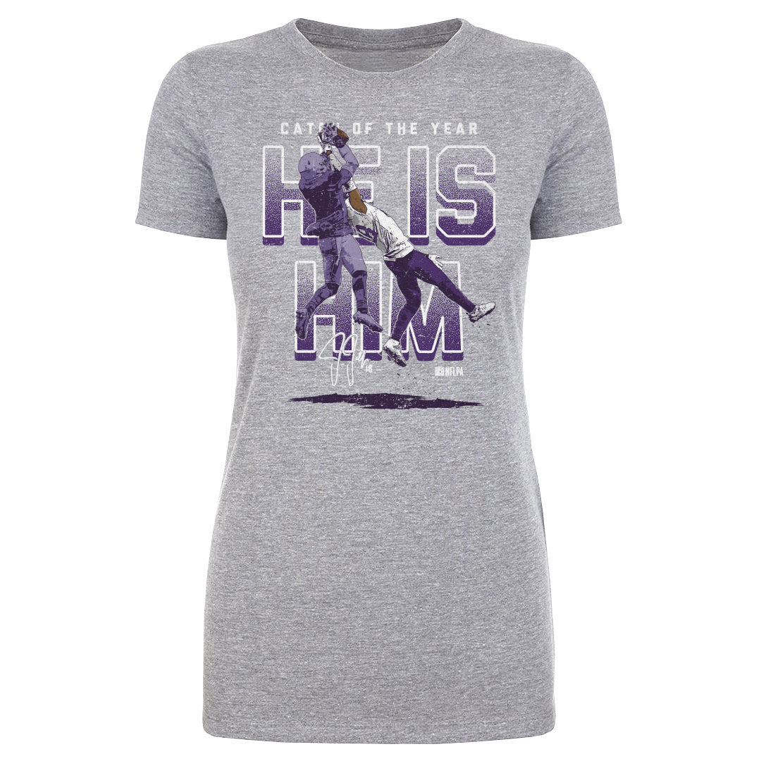 Justin Jefferson Women&#39;s T-Shirt | 500 LEVEL