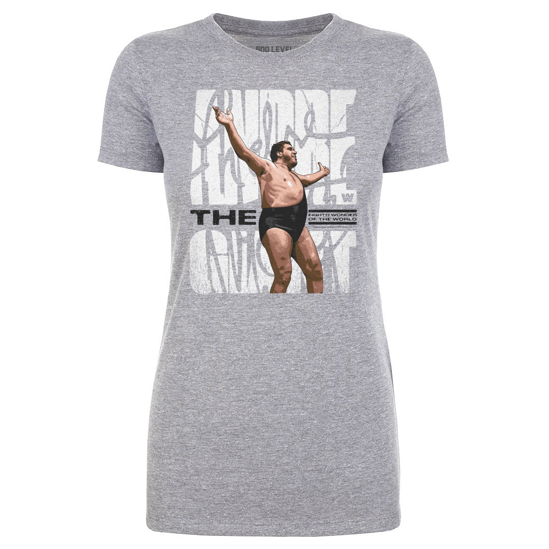 Andre The Giant Women&#39;s T-Shirt | 500 LEVEL