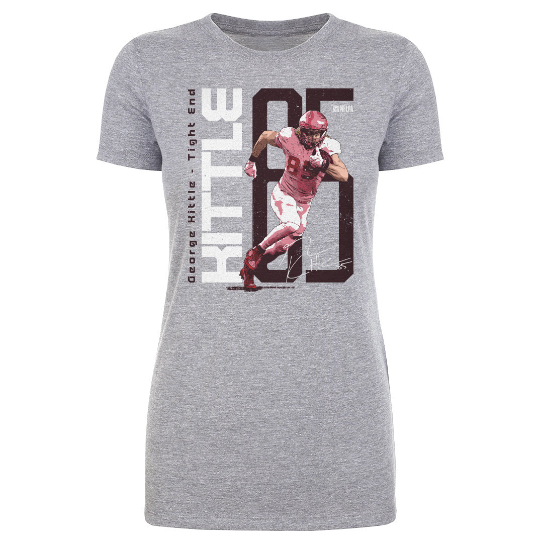 George Kittle Women&#39;s T-Shirt | 500 LEVEL