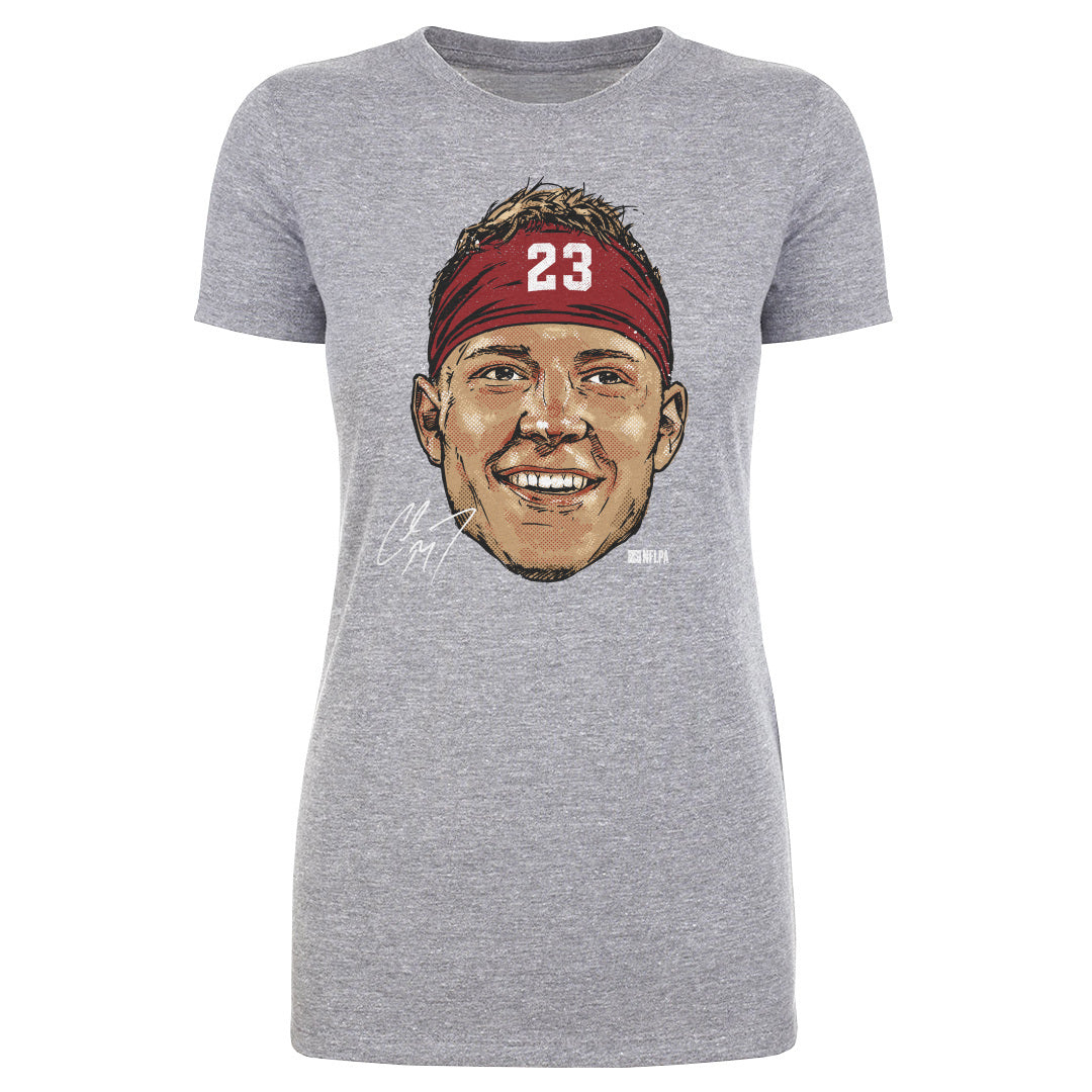 Christian McCaffrey Women&#39;s T-Shirt | 500 LEVEL