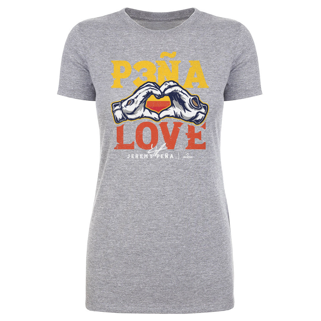  500 LEVEL Jeremy Pena Women's T-Shirt - Jeremy Pena Houston  Double : Sports & Outdoors