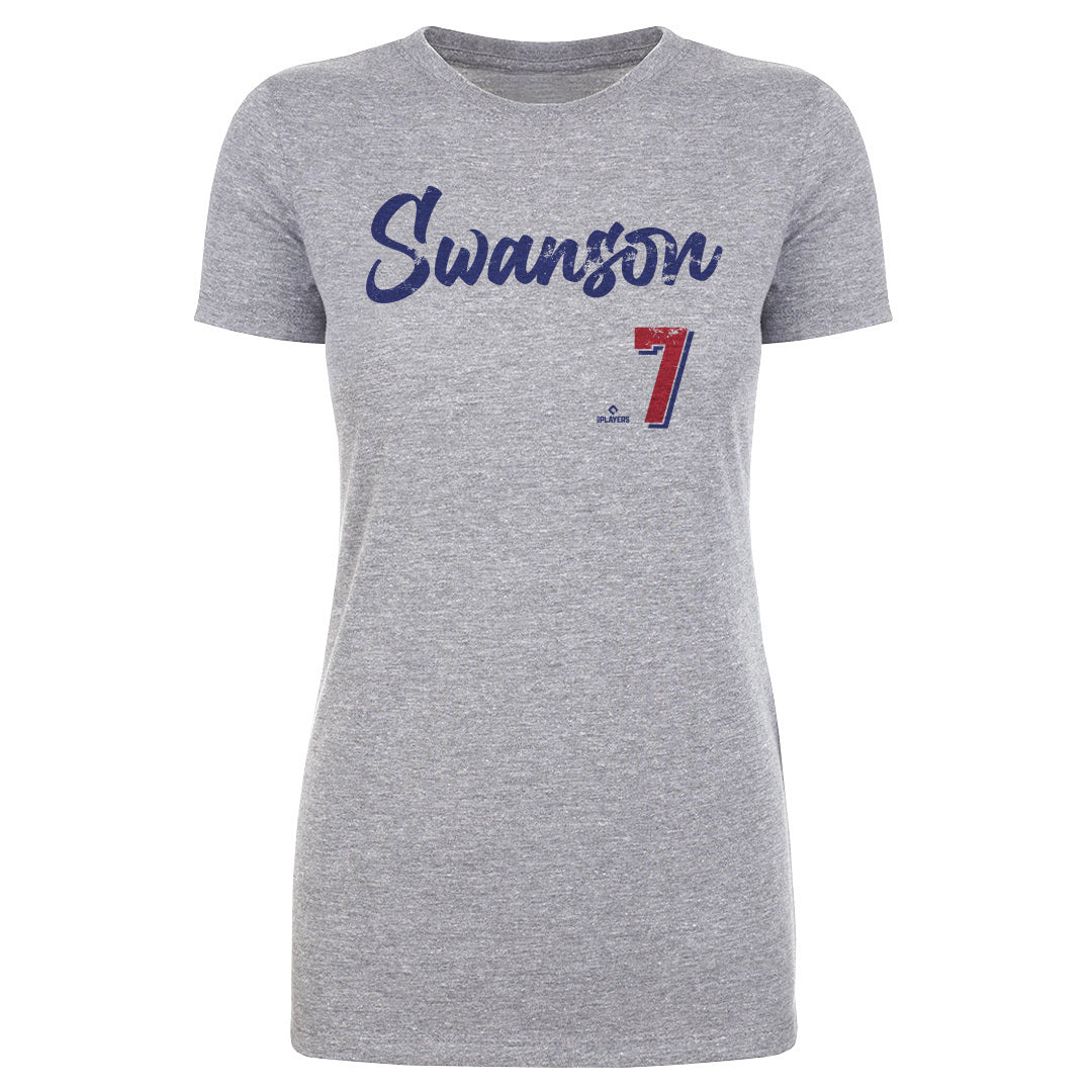 Dansby Swanson Women&#39;s T-Shirt | 500 LEVEL