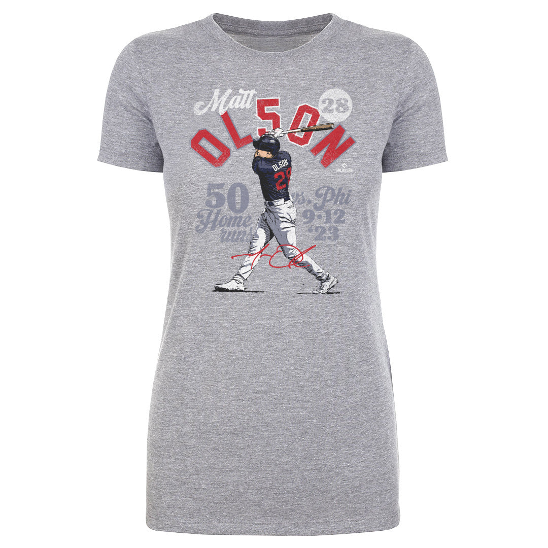 Matt Olson Women&#39;s T-Shirt | 500 LEVEL