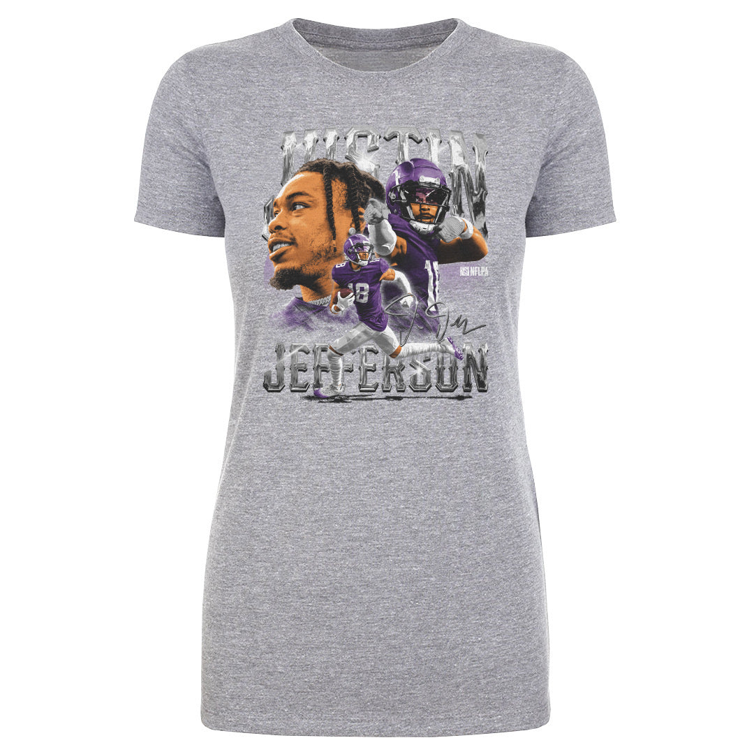 Justin Jefferson Women&#39;s T-Shirt | 500 LEVEL