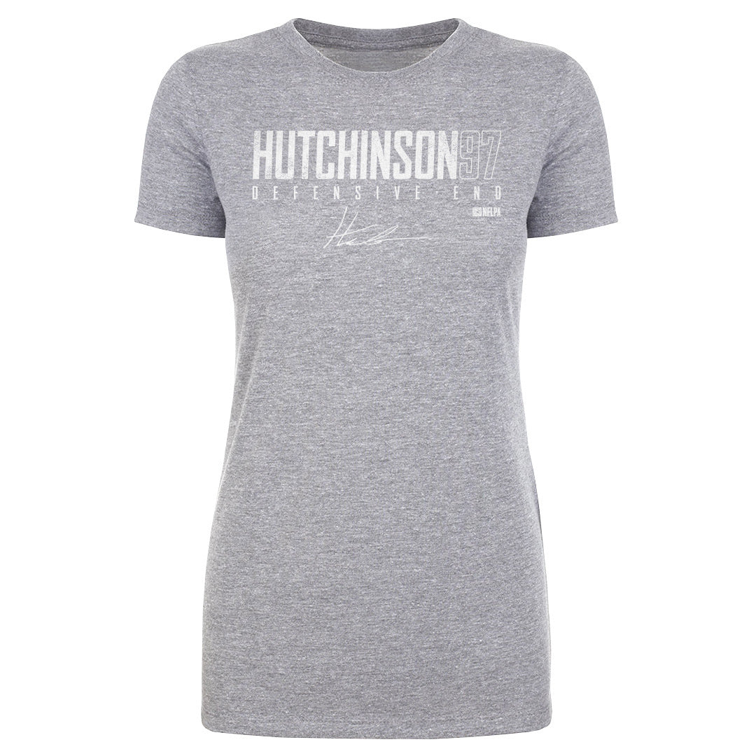 Aidan Hutchinson Women&#39;s T-Shirt | 500 LEVEL