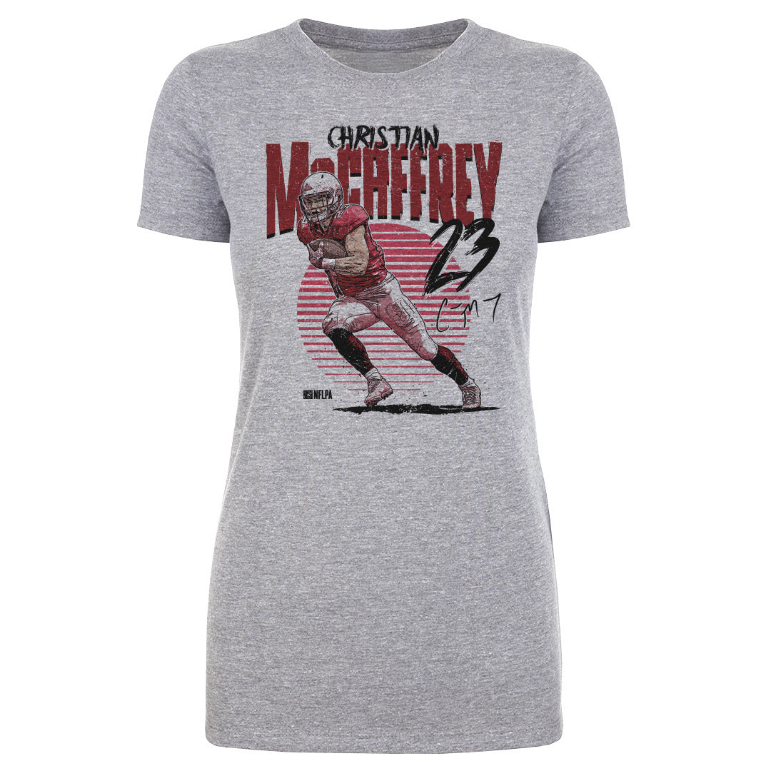 Christian McCaffrey Women&#39;s T-Shirt | 500 LEVEL