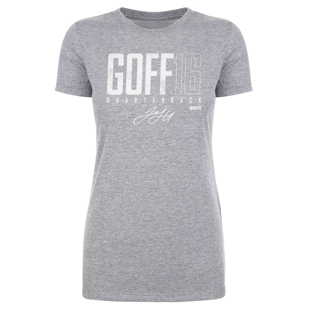 Jared Goff Women&#39;s T-Shirt | 500 LEVEL