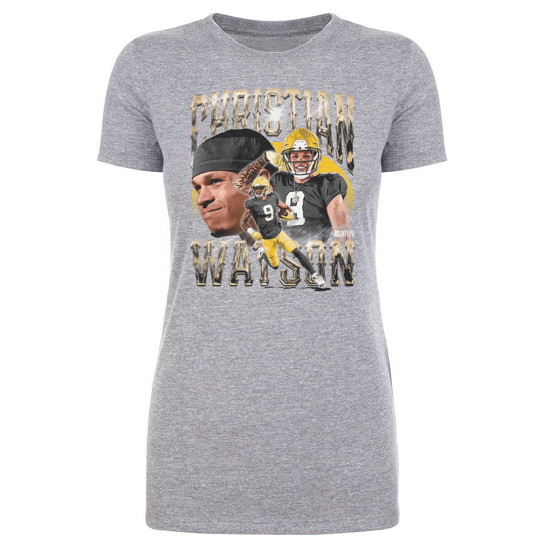 Christian Watson Shirt  Green Bay Football Men's Cotton T-Shirt