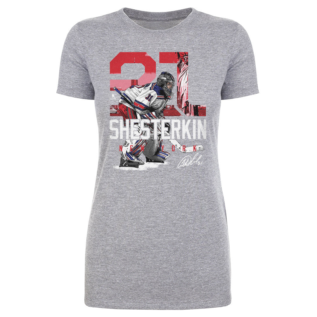 Igor Shesterkin Women&#39;s T-Shirt | 500 LEVEL