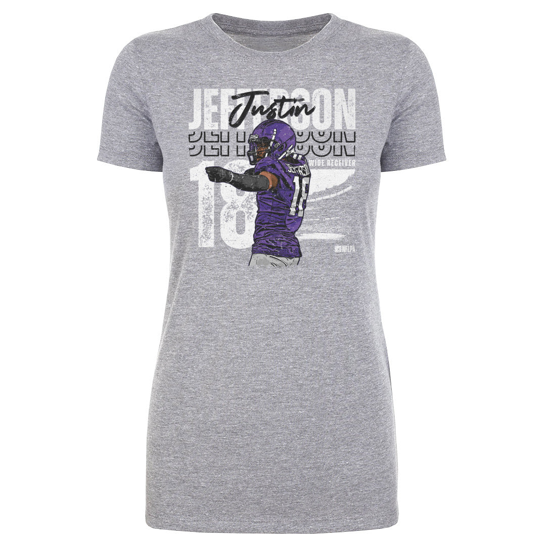 Justin Jefferson Women&#39;s T-Shirt | 500 LEVEL