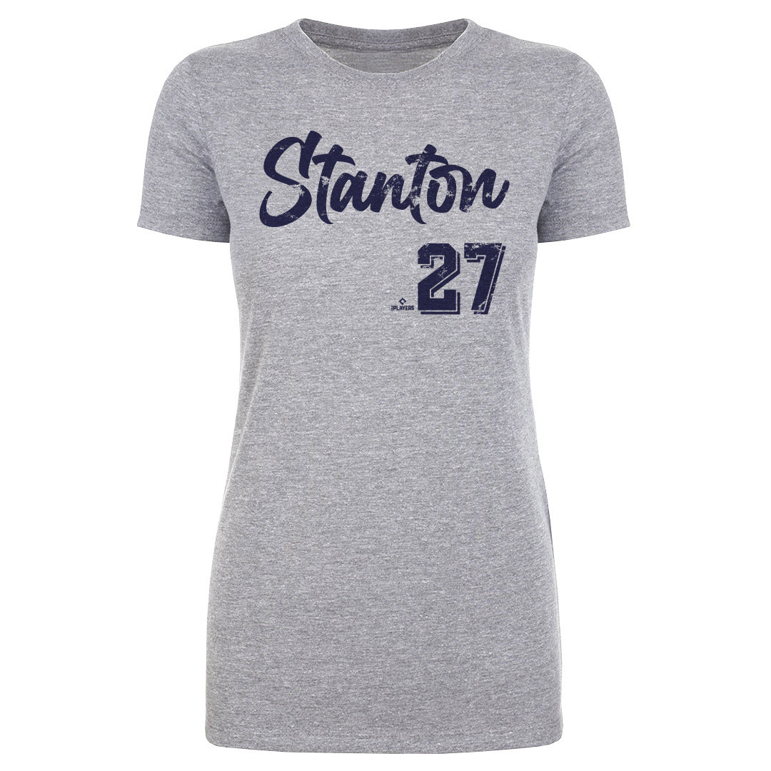 Men's 500 Level Giancarlo Stanton New York Gray T-Shirt