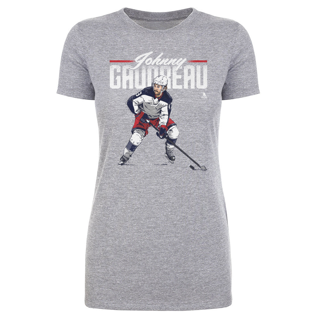 Johnny Gaudreau Women&#39;s T-Shirt | 500 LEVEL