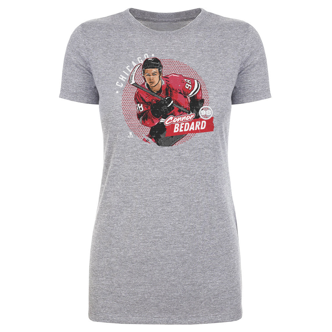 Connor Bedard Women&#39;s T-Shirt | 500 LEVEL