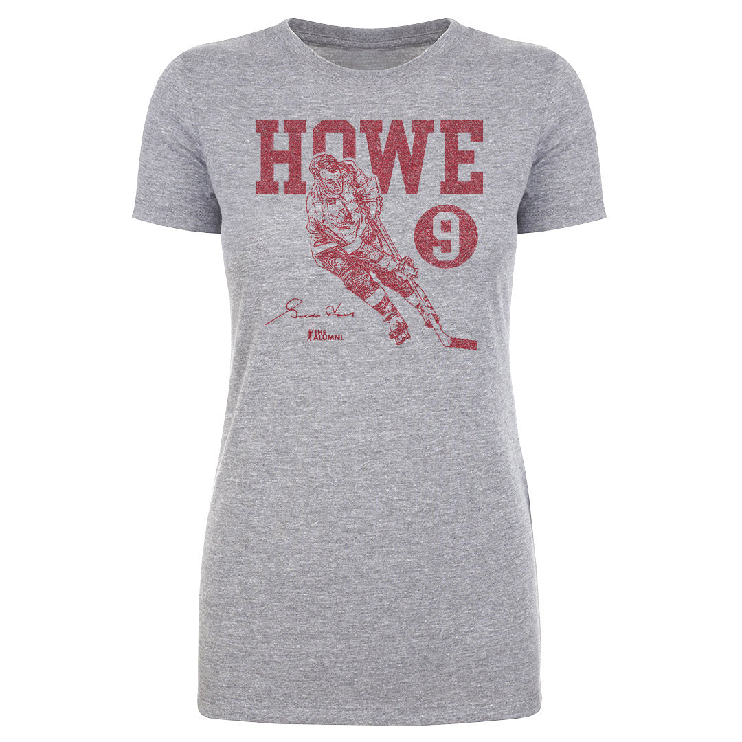 Gordie Howe Women&#39;s T-Shirt | 500 LEVEL