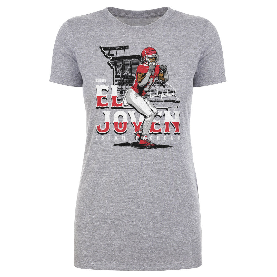 Isiah Pacheco Women&#39;s T-Shirt | 500 LEVEL