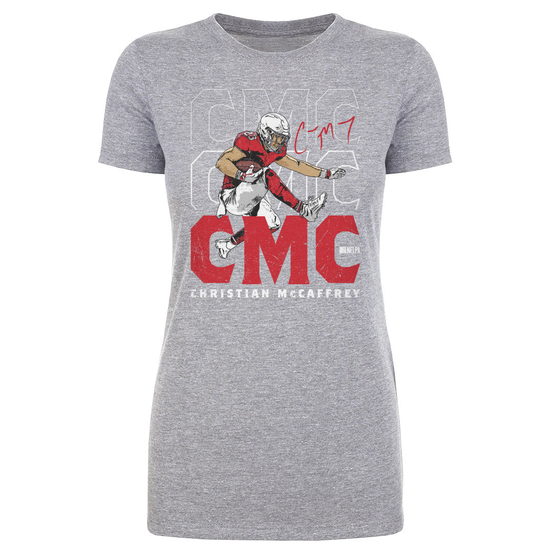 Christian McCaffrey Women&#39;s T-Shirt | 500 LEVEL