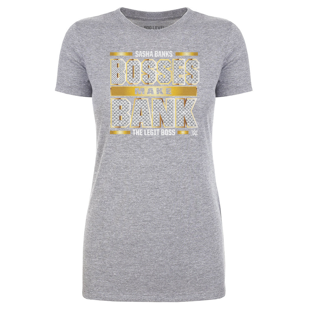 Sasha Banks Women&#39;s T-Shirt | 500 LEVEL