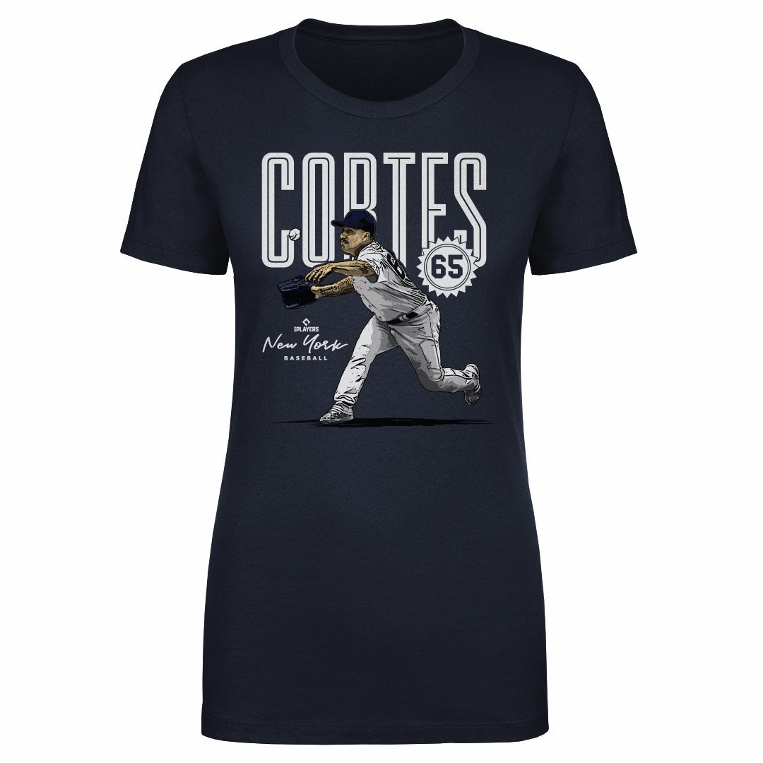 Nestor Cortes Women's T-Shirt  New York Baseball Women's V-Neck T