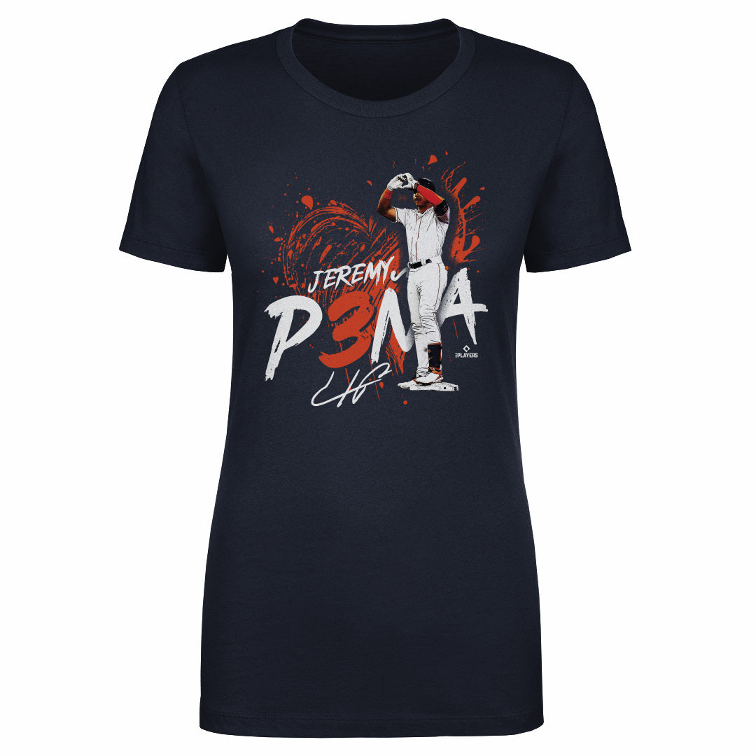  500 LEVEL Jeremy Pena Women's T-Shirt - Jeremy Pena Houston  Double : Sports & Outdoors