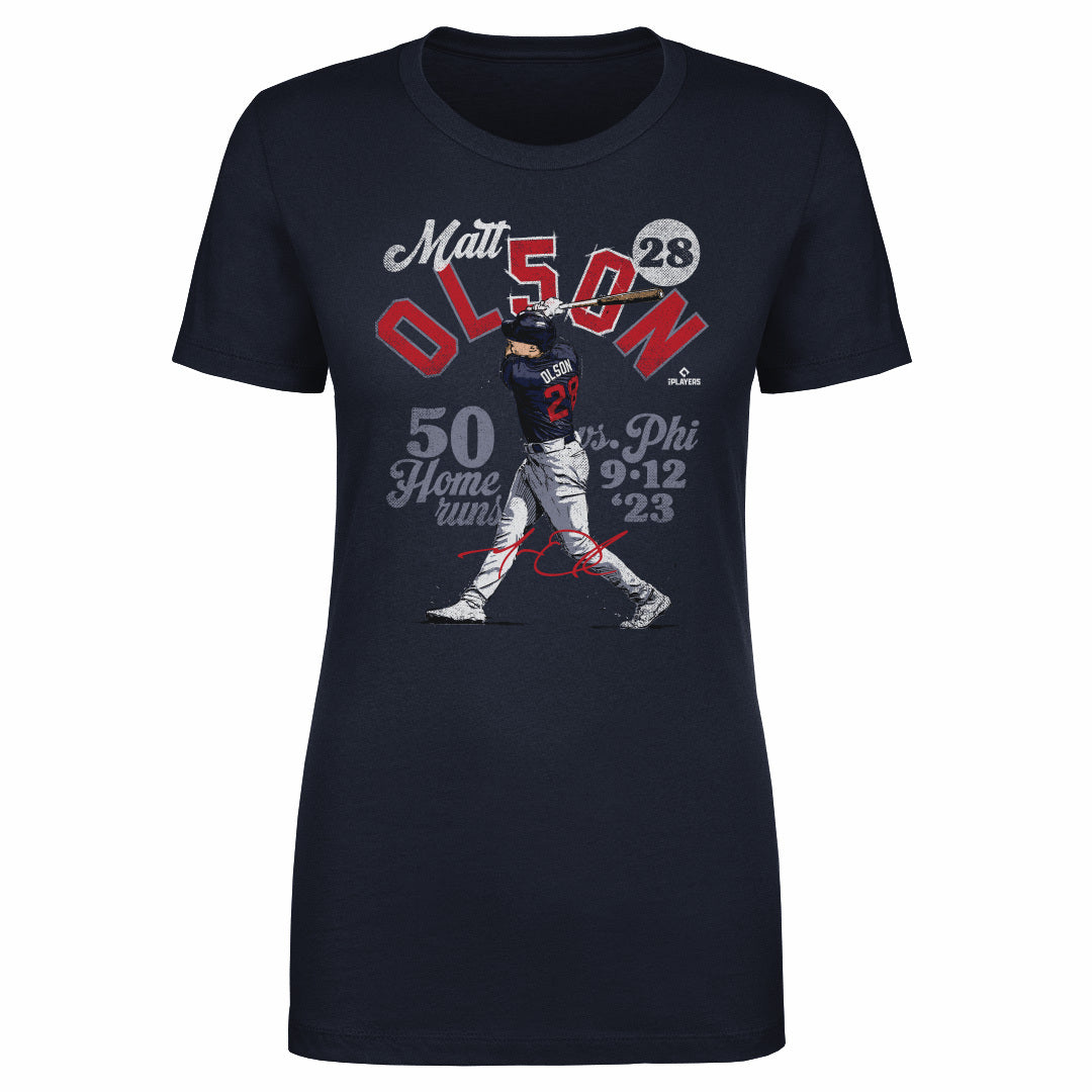 Matt Olson Women's Shirt, Atlanta Baseball Women's T-Shirt