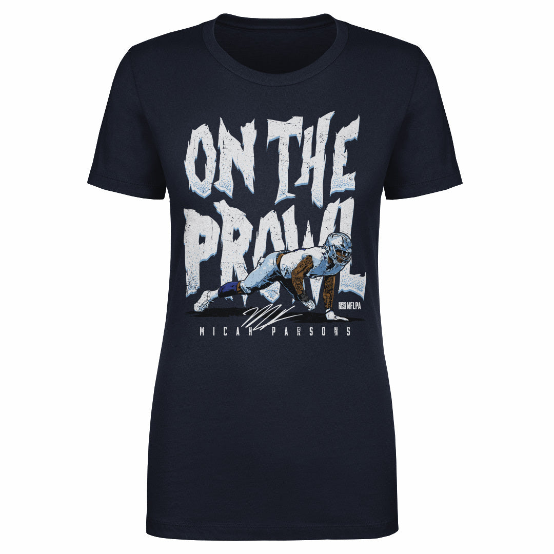 Micah Parsons Dallas On The Prowl WHT Shirt - Limotees