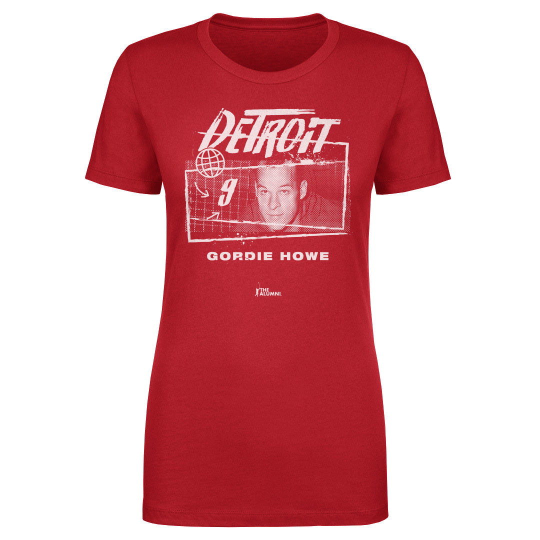 Gordie Howe Women&#39;s T-Shirt | 500 LEVEL