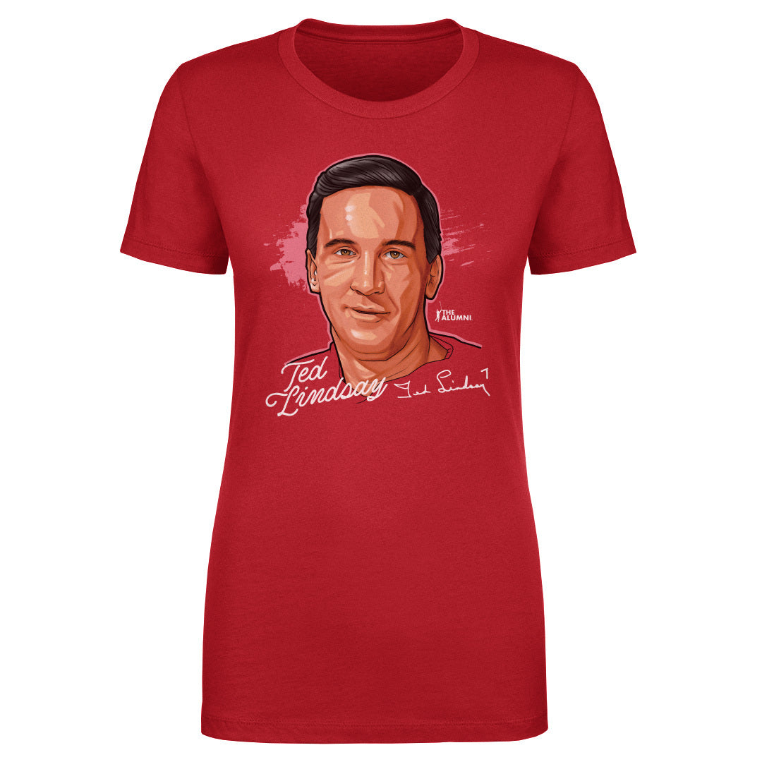 Ted Lindsay Women&#39;s T-Shirt | 500 LEVEL