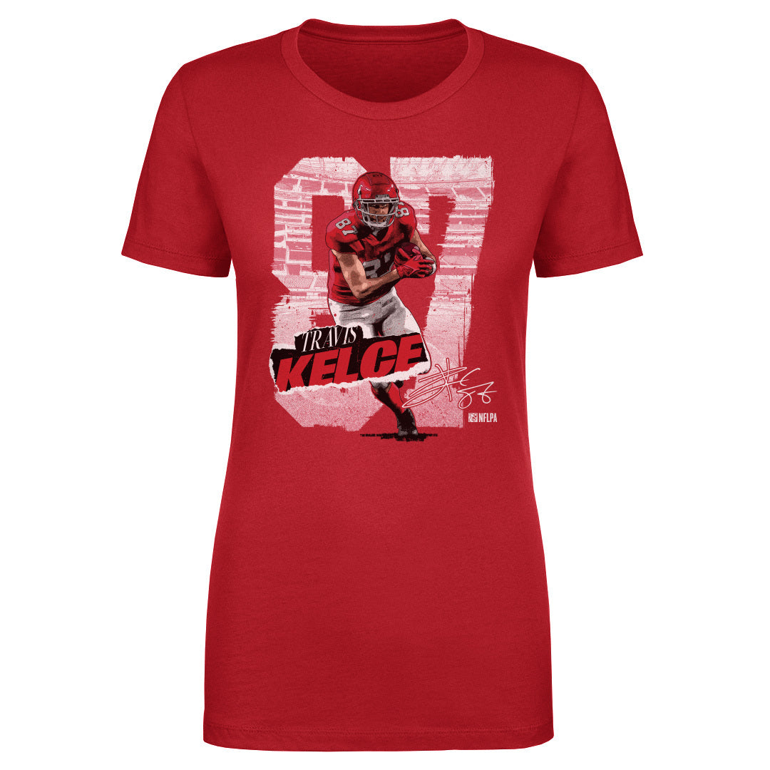 Travis Kelce Women&#39;s T-Shirt | 500 LEVEL