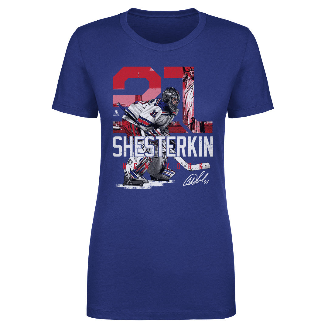 Igor Shesterkin Women&#39;s T-Shirt | 500 LEVEL