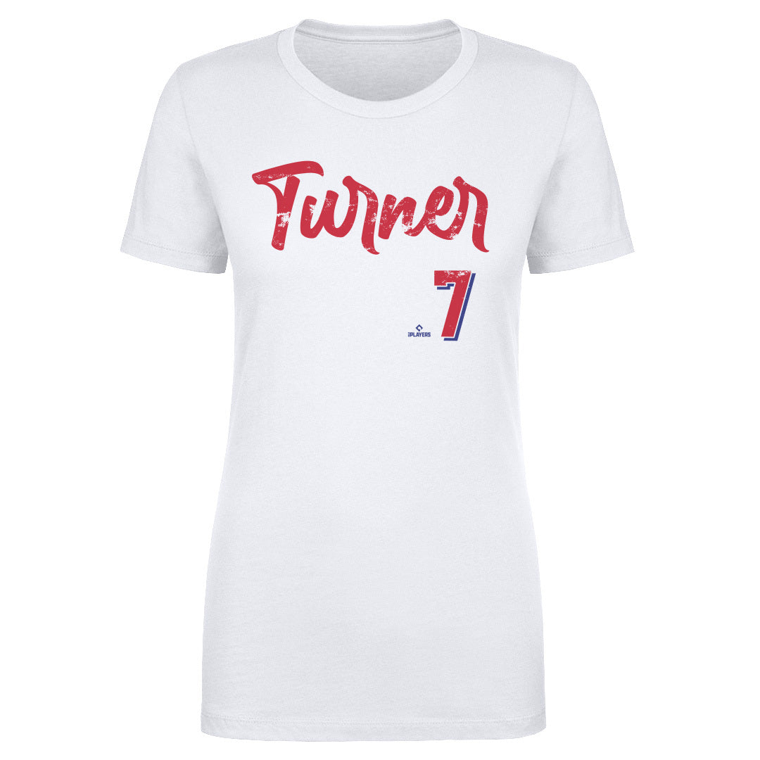 Trea Turner Philadelphia Phillies Jersey white