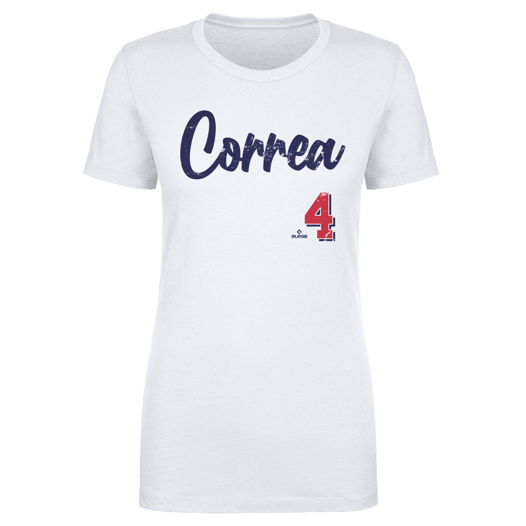  Carlos Correa Shirt for Women (Women's V-Neck, Small