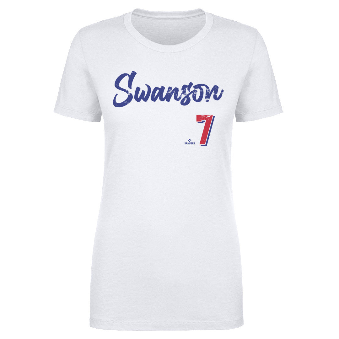 Dansby Swanson Women&#39;s T-Shirt | 500 LEVEL