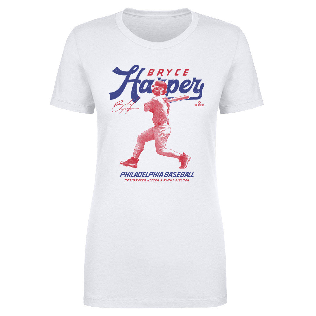 Philadelphia Phillies Men's 500 Level Bryce Harper Philadelphia Gray T-Shirt