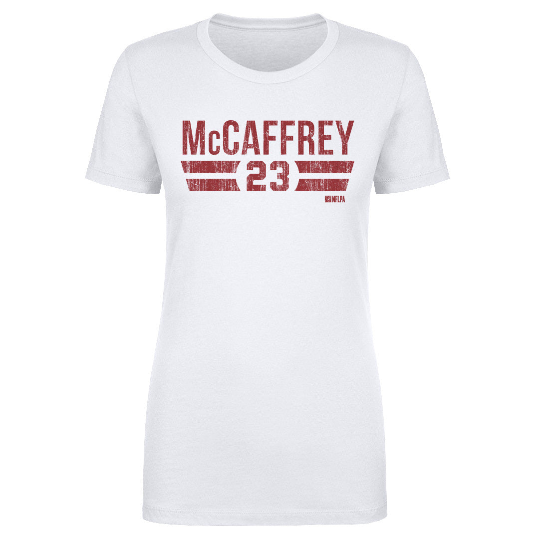 Christian McCaffrey Women&#39;s T-Shirt | 500 LEVEL