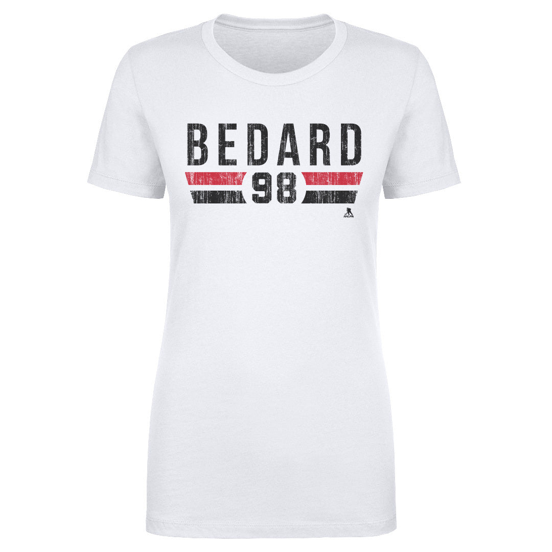 Connor Bedard Women&#39;s T-Shirt | 500 LEVEL