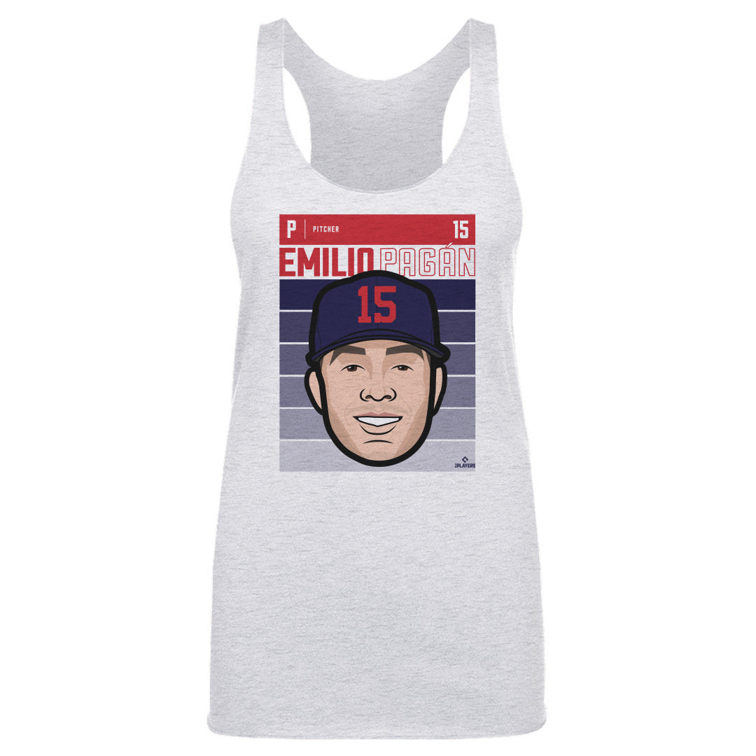 Shohei Ohtani Women's Tank Top - Tri Red - Los Angeles | 500 Level Major League Baseball Players Association (MLBPA)