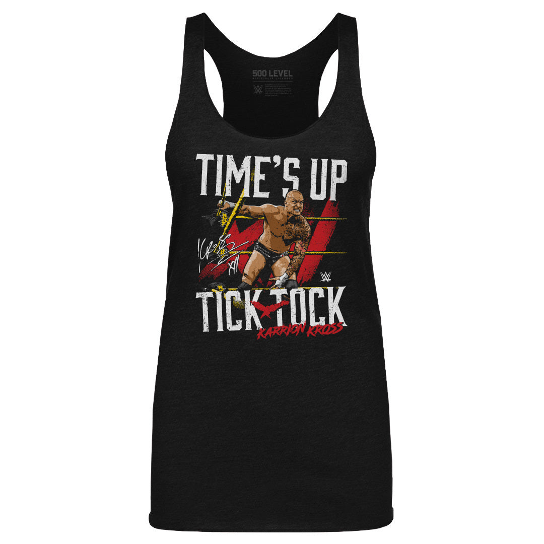 Youth Black Karrion Kross Time's Up Tick Tock T-Shirt