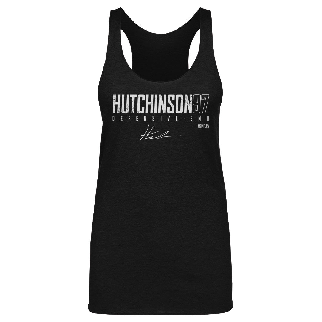 Aidan Hutchinson Women's Tank Top  Detroit Football Women's Tank